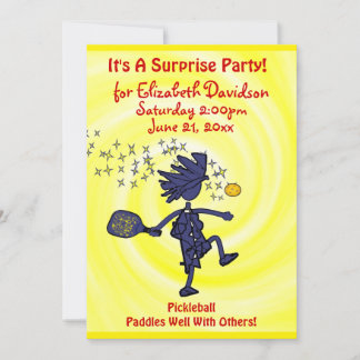 Picklball-Party-Einladung Einladung
