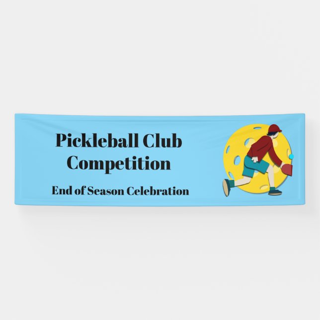 Pickle Ball Banner (Horizontal)