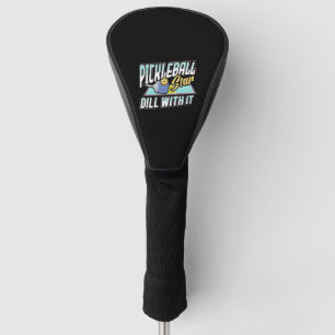 Pickle-Ball-Design für einen Pickleball-Player Golf Headcover
