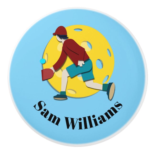 Pickle Ball Keramikknauf (Vorderseite)