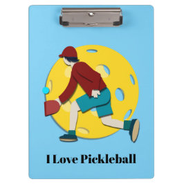 Pickle Ball Klemmbrett