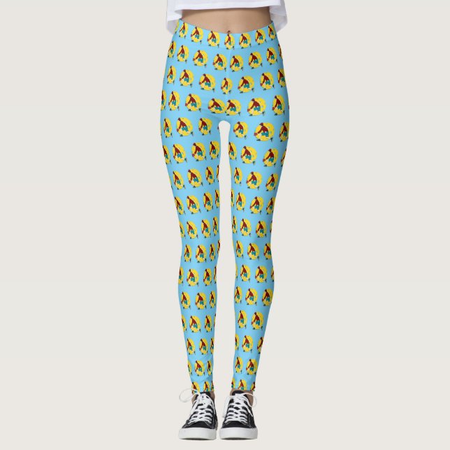 Pickle Ball Leggings (Vorderseite)