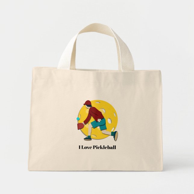 Pickle Ball Mini Stoffbeutel (Vorne)