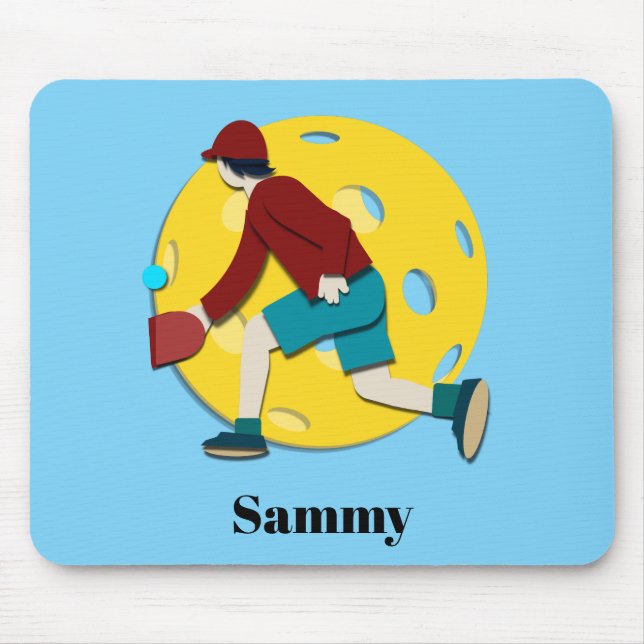 Pickle Ball Mousepad (Vorne)