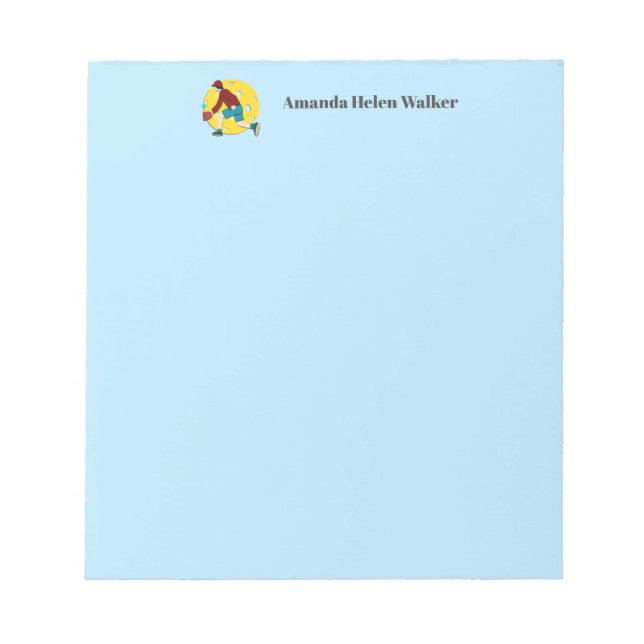 Pickle Ball Notizblock (Vorderseite)