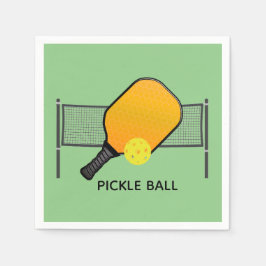 Pickle Ball Pickleball Designpapier Napkins Serviette