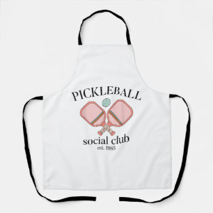 Pickle Ball Social Club EST 1965 Männer Frauen Schürze