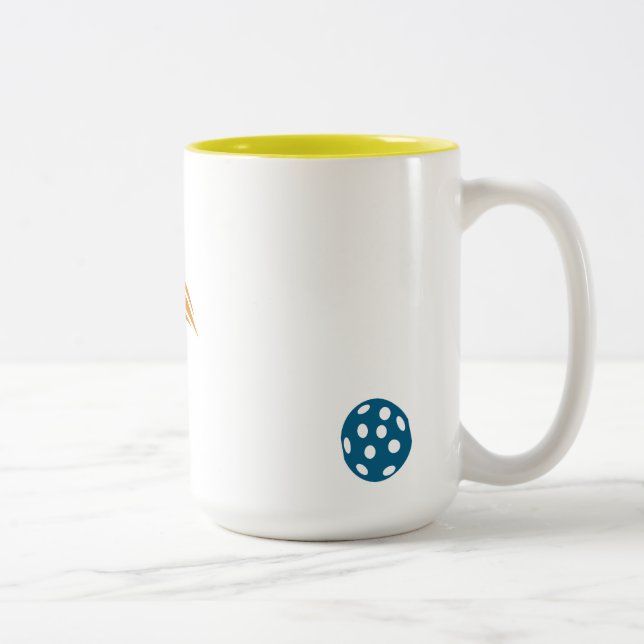 Pickle Ball Spaß Tasse (Rechts)