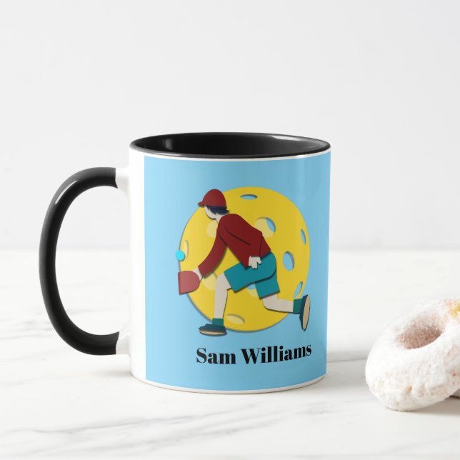 Pickle Ball Tasse (Mit Donut)