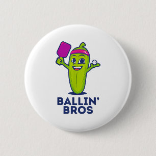 Pickle Ballin’ Bros - Geschenke Freunde, Brüder od Button