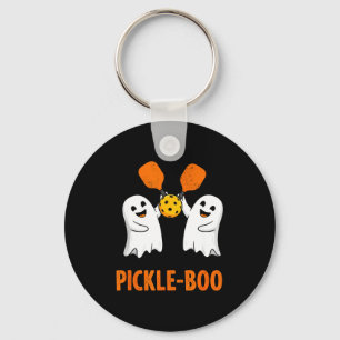 Pickle-boo lustiger Geist Halloween Pickleball  Schlüsselanhänger