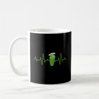 Pickle Cucumber Heartbeat Veggie Pickle Kaffeetasse