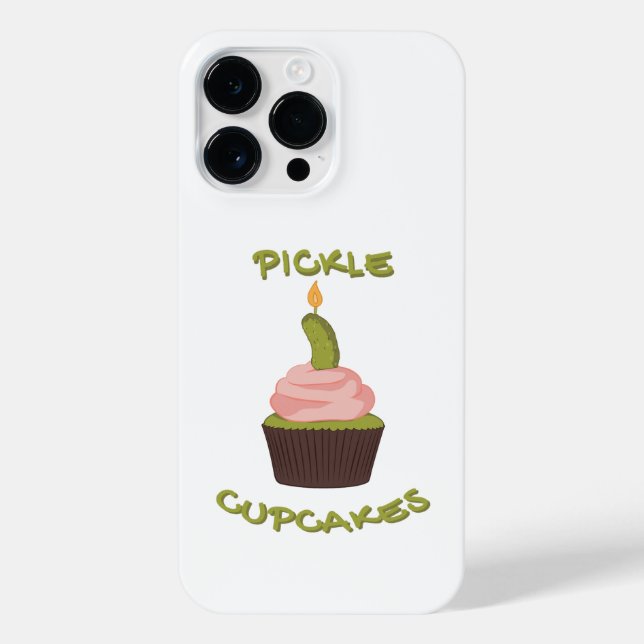 PICKLE CUPCAKS iPhone 14 PRO MAX  HÜLLE (Rückseite)