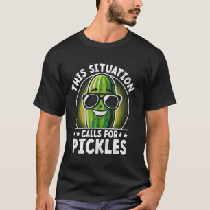 Pickle-Design für Männer Frauen Kinder Gurken Dill T-Shirt