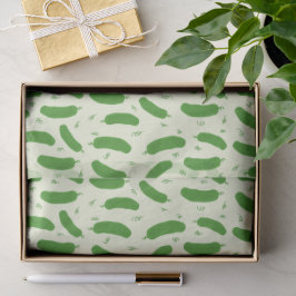 Pickle & Fresh Collection gemustert Seidenpapier