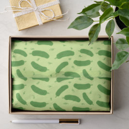 Pickle & Fresh Collection gemustert Seidenpapier