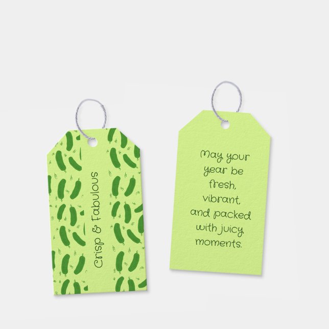 Pickle & Fresh Collection Geschenkanhänger (Von Creator hochgeladen)