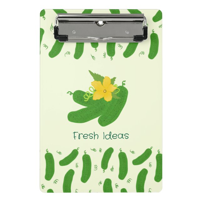 Pickle & Fresh Collection Mini Klemmbrett (Vorderseite)