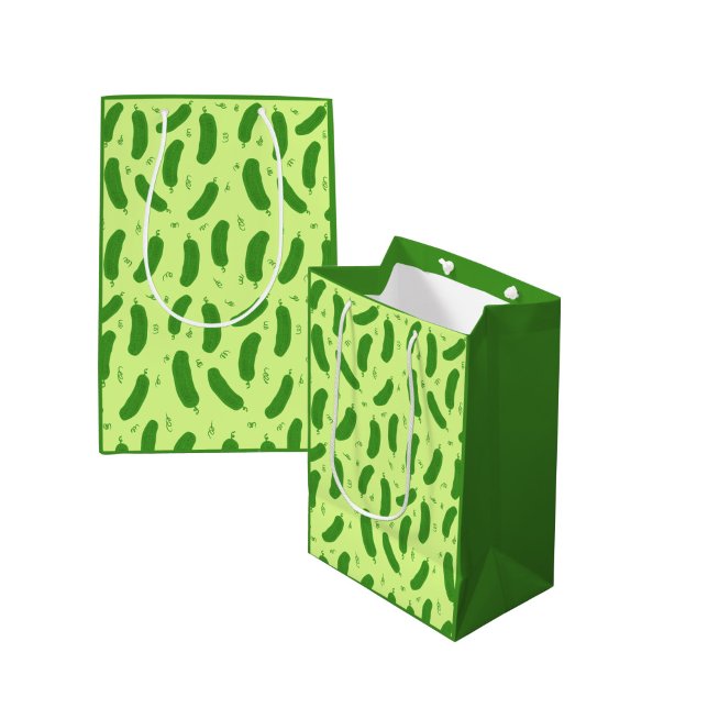 Pickle & Fresh Collection patterned Mittlere Geschenktüte (Von Creator hochgeladen)