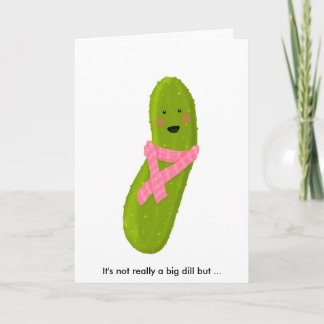 Pickle Holiday Card Feiertagskarte