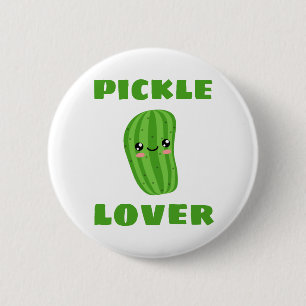 Pickle Lover Button