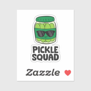 Pickle Lover Team Pickles Funny Pickle Squad Aufkleber