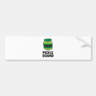 Pickle Lover Team Pickles Funny Pickle Squad Autoaufkleber