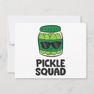 Pickle Lover Team Pickles Funny Pickle Squad Feiertagskarte
