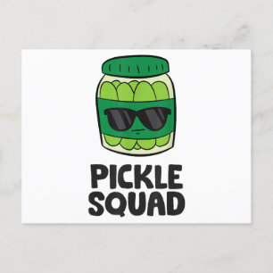 Pickle Lover Team Pickles Funny Pickle Squad Postkarte