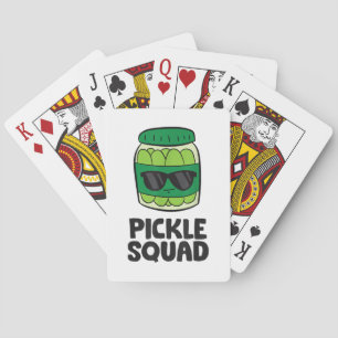 Pickle Lover Team Pickles Funny Pickle Squad Spielkarten