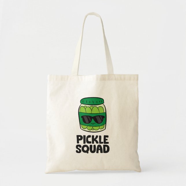 Pickle Lover Team Pickles Funny Pickle Squad Tragetasche (Vorne)