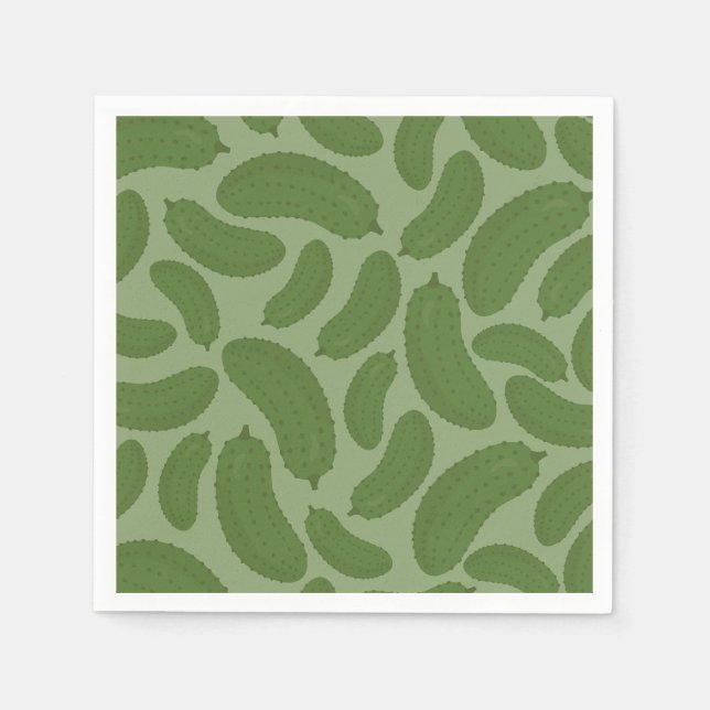 Pickle mir glücklich serviette (Vorderseite)