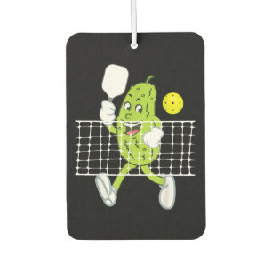 Pickle Playing Pickleball - Funny Pickleball Paddl Autolufterfrischer