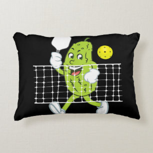 Pickle Playing Pickleball - Funny Pickleball Paddl Dekokissen