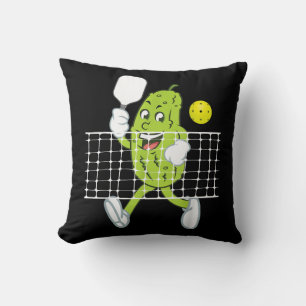 Pickle Playing Pickleball - Funny Pickleball Paddl Kissen