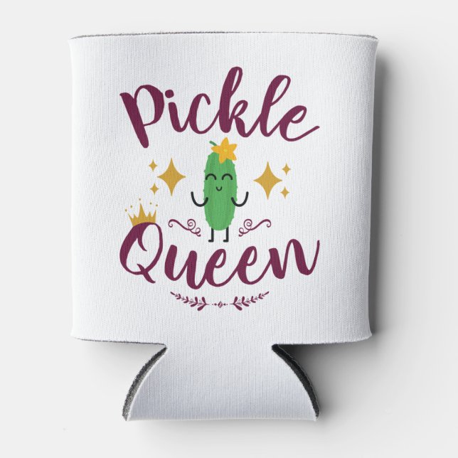 Pickle Queen Pickles Lover Girls Dosenkühler (Vorderseite)