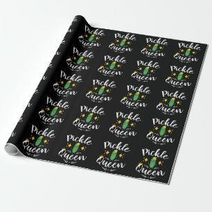 Pickle Queen Women Pickles Lover Geschenkpapier