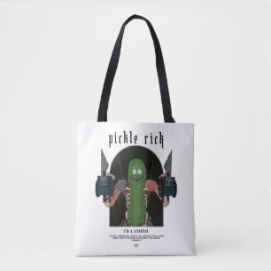 Pickle Rick - Ich bin ein Wissenschaftlicher Zitat Tasche