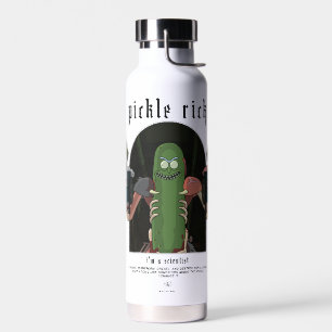Pickle Rick - Ich bin ein Wissenschaftlicher Zitat Trinkflasche