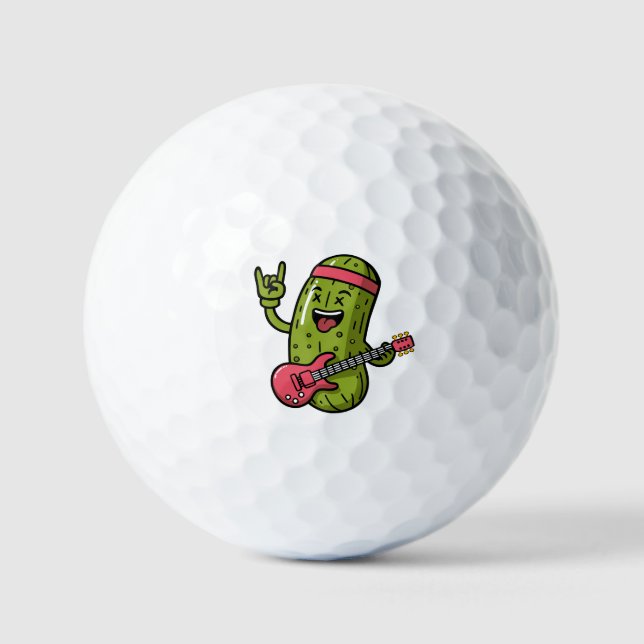 Pickle Rockstar Golfball (Vorderseite)