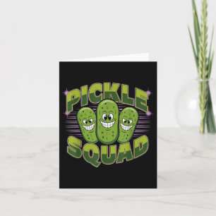 Pickle Squad Dill Team Karte
