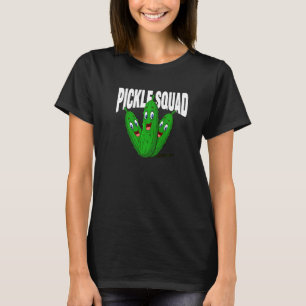 Pickle Squad Einzigartige süße Dillgurke Vegan T-Shirt