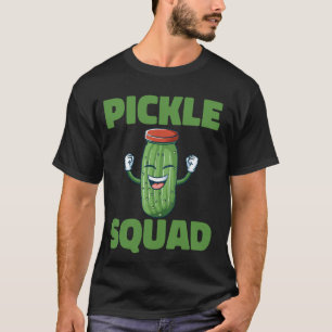 Pickle Squad Foodie Vegan Dill Pickle Erwachsener T-Shirt