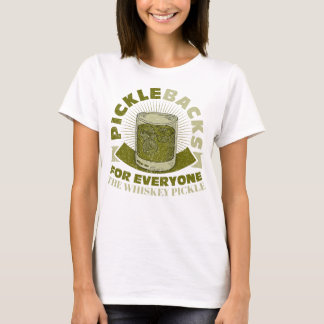 Picklebacks für alle die Whiskey-Pickle T-Shirt