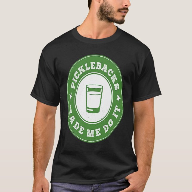 Picklebacks Mich Do It Pickleback-Schuss T-Shirt (Vorderseite)