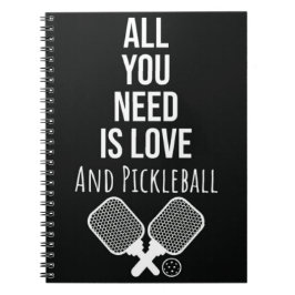 Pickleball Accessoires Geschenkideen Notizblock