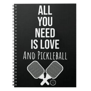 Pickleball Accessoires Geschenkideen Notizblock