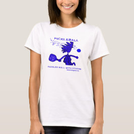Pickleball Active trägt Shirt zur Schau