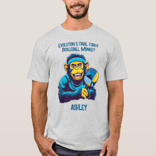 Pickleball-Affen-Wahnsinn  T-Shirt