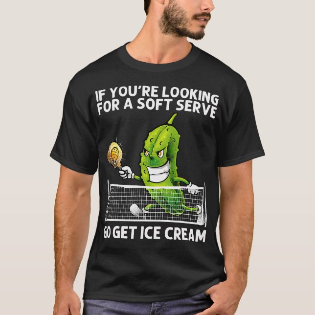 Pickleball Art For Men Women Grandpa Gag Pickle Ba T-Shirt (Vorderseite)